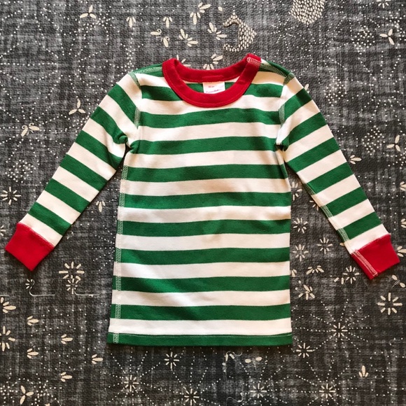 Hanna 2T Christmas Stripe Long Johns - Picture 3 of 16